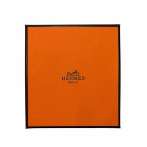Hermes Small Orange Jewelry Box with Earring Insert